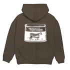 Too fool campers Shop!のイツモのコンビーフ02(白文字) Hoodie:back