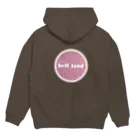 ベルランドのbell land ロゴマーク Hoodie:back