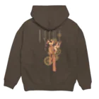 奇妙な倉庫 骨狩工房のmuddler Hoodie:back