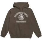 【SEVA】 （雲黒斎 公式ショップ ）のUN INTERNATIONAL UNIVERSITY（WHITE PRINT） Hoodie