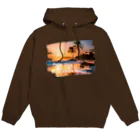 きら星のヤシの木と海のそよ風 Hoodie