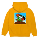 いぬいぬいのふんチョリーナ Hoodie:back