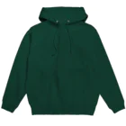 テンチコ。のフェレット ホワイトファーブラックアイ Hoodie