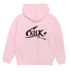 IXIIXのLOGO Hoodie:back