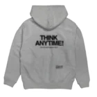 pda gallop official goodsの社訓ロゴパーカー Hoodie:back