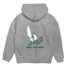 yuka tanigawaのサーフィン犬 Hoodie:back