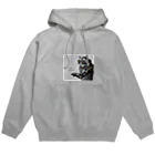 カレー屋　月夜のライオンの鉄猫A Hoodie