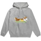 JUNICO JOURNALのイヌちゃんネコくんニワトリくん Hoodie