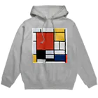 hoodie_PublicDoのComposition with Red, Yellow, Blue, and Black (1921) パーカー