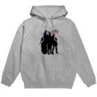 テレビ愛知番組公式グッズshopのシルエット　パーカー Hoodie