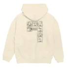 焦豆堂の七つの大罪（猫） Hoodie:back