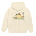 もりもりねこ店のもりもりねこ　すごいパーカー Hoodie:back