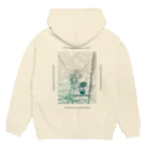 Blue Rose Holic.のHow deep is it hoodie bk パーカーの裏面