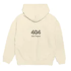 生きづらさお助けやさんのERROR：404 Not Found Hoodie:back