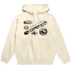  BREAD1setのフードパーカー（パン） Hoodie