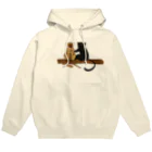 日本モンキーセンターのクロキツネザル Hoodie