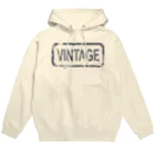 shop m'sのVINTAGEダメージロゴ Hoodie