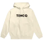 TENCO shopのTENCOちゃん（黒ロゴ） パーカー