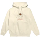 ナッホのパーカーニシアフ(ロゴ茶) Hoodie