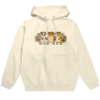 むちむちしっぽの手繋ぎヒョウモントカゲモドキ Hoodie