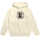 レトロネコ雑貨 華鳥風月のレトロネコ　パーカー E Hoodie