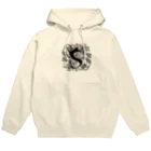 レトロネコ雑貨 華鳥風月のレトロネコ　パーカー S Hoodie