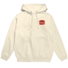 Teal Blue CoffeeのCafe music - CARDINAL RED BURGER - Hoodie