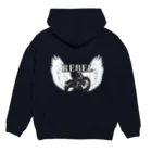 Aym'collectionのウィングREBEL Hoodie:back