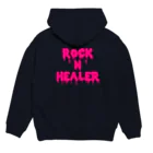 THE PUNK LABELのTHE PUNK LABEL ＆ ROCK'N'HEALER ホラー Hoodie:back