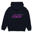 浦霞のSRT Kanan official パーカー 迷彩ロゴ Hoodie:back