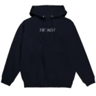 何屋未来 / なにやみらいのREﾞACHﾞ(小) 白文字 Hoodie