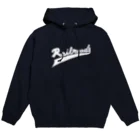 PoooompadoooourのRailroadsロゴタイプ　しろ Hoodie