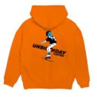 UNBIRTHDAYCOFFEEのUB sk8 Hoodie:back