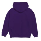 富加見ジウのフクガラ(red×purple) Hoodie:back