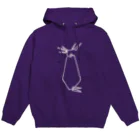 ONESTROKEPENGUINのひとふでがきペンギン［イワトビロックンロール］ Hoodie