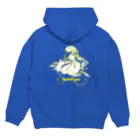 熊月あやみ☪脱社畜ヴァンパイアの熊月あやみパーカー Hoodie:back