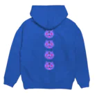 NEKOGE paris 猫化粧☆公式のNEKOGE final graphics foodie Hoodie:back