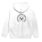 ぬくぬくビレッジのサカバンパスピスくん Hoodie:back