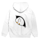 栗山コリーのぴよちゃんどこどこ？ Hoodie:back