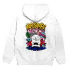 はるさめんのお店のゲーミングはるさめんパーカー(白) Hoodie:back