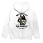 AckeeWolf Art ShopのOLD AMERICAT Hoodie:back