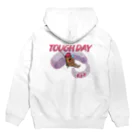 FISHERMAN EGGのEGG KUNTAMA TOUGH DAY Hoodie:back