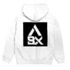 ABAX DIAMOND co.のABAX DIAMOND co. space box logo Hoodie:back