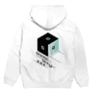 master_aiのCYBER SLEEPY CUBE Hoodie:back