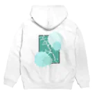 冬泉🥒@新人歌い手の冬泉パーカー Hoodie:back