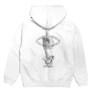 Je veux du miel の𝑩𝑭𝑴𝑺 Hoodie:back