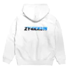 ZY4KKUN BRANDの白パーカー【ZY4KKUN BRAND】 パーカーの裏面