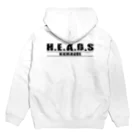 H.E.A.D.S川越のパーカー その１ Hoodie:back