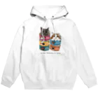 みきぞーん｜保護猫 ミッキー画伯と肉球とおともだちのsophie tiv can Hoodie