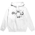 やきとりプリントのNEKO OBAKE Hoodie